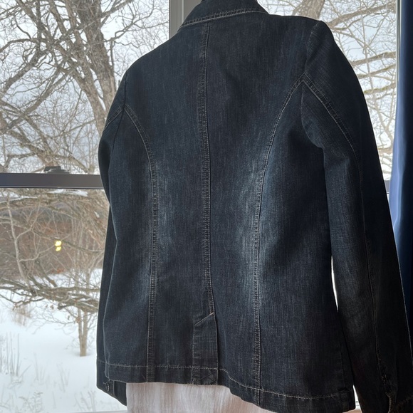 Denim Jacket by Contrast size Medium - Picture 7 of 9